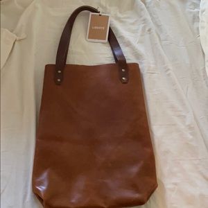 Liberte brown leather bag